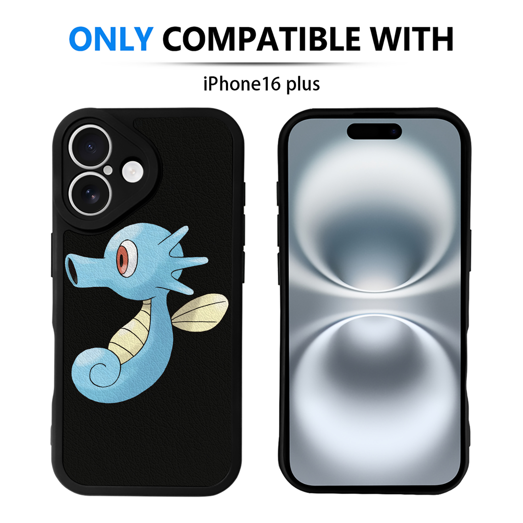 （画像用） ポケットモンスター Pokémon 【iPhone 16シリーズ対応】シリコンスマホケース（レザー調） 材質：シリコン